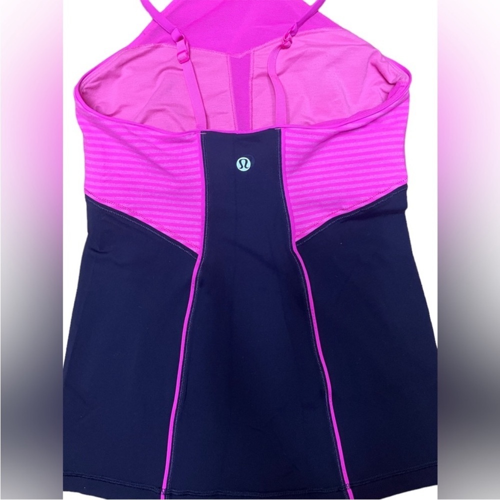 Lululemon Athletica Pink and Black Tank Top - Picture 4 of 6